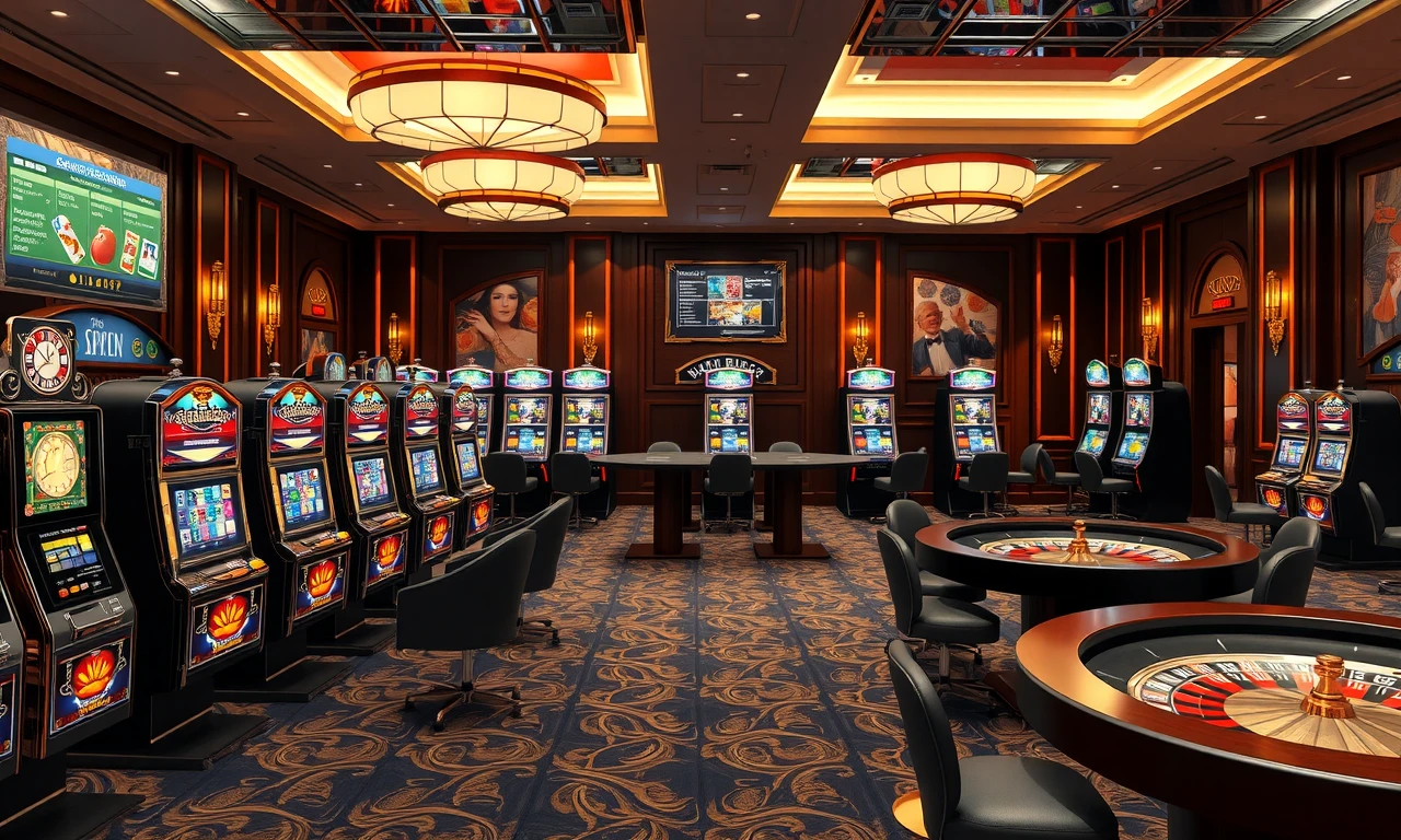 Luxuriöses Casino Infinity Ambiente